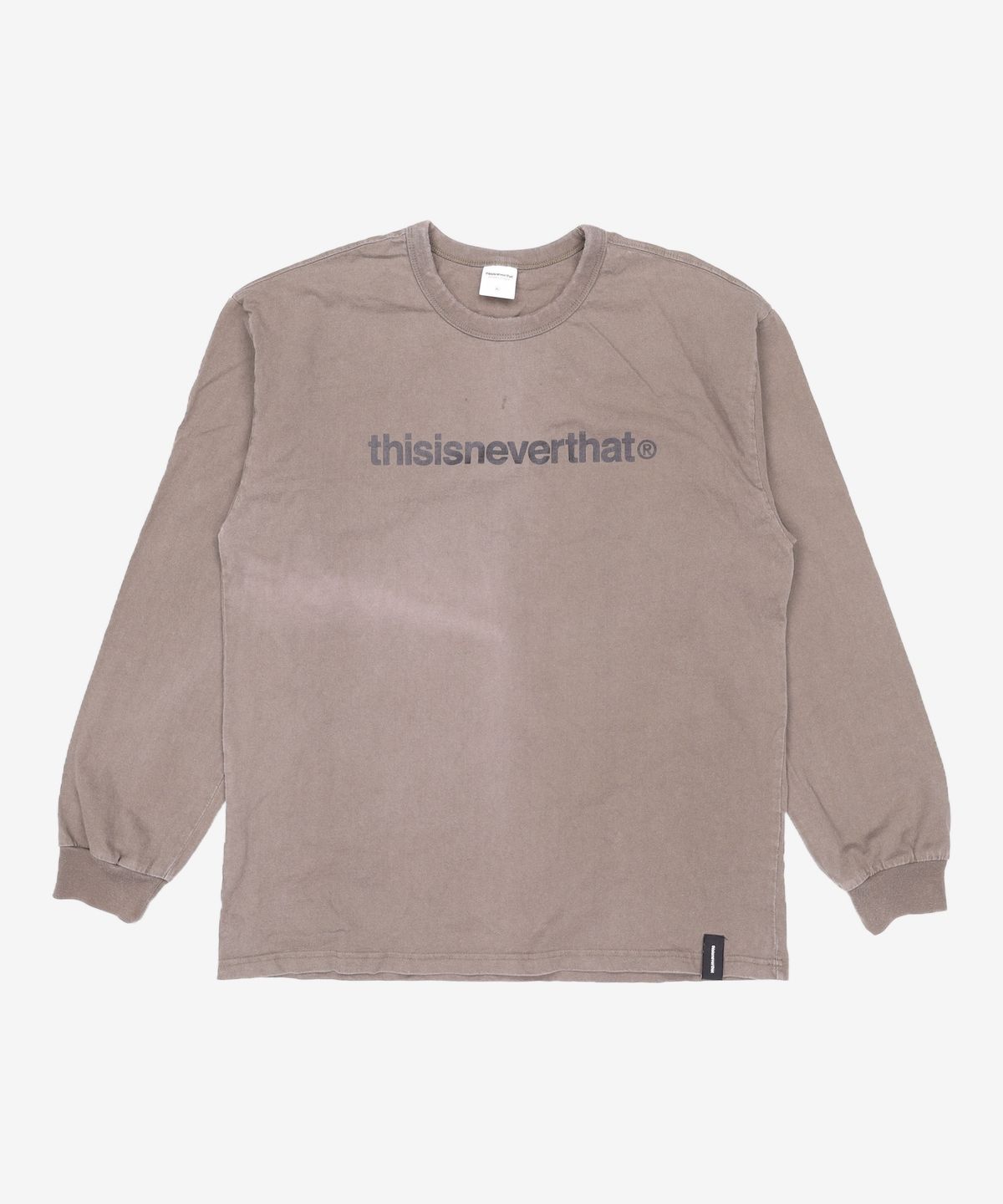 디스이즈네버댓(THISISNEVERTHAT) 긴소매 티셔츠 XL