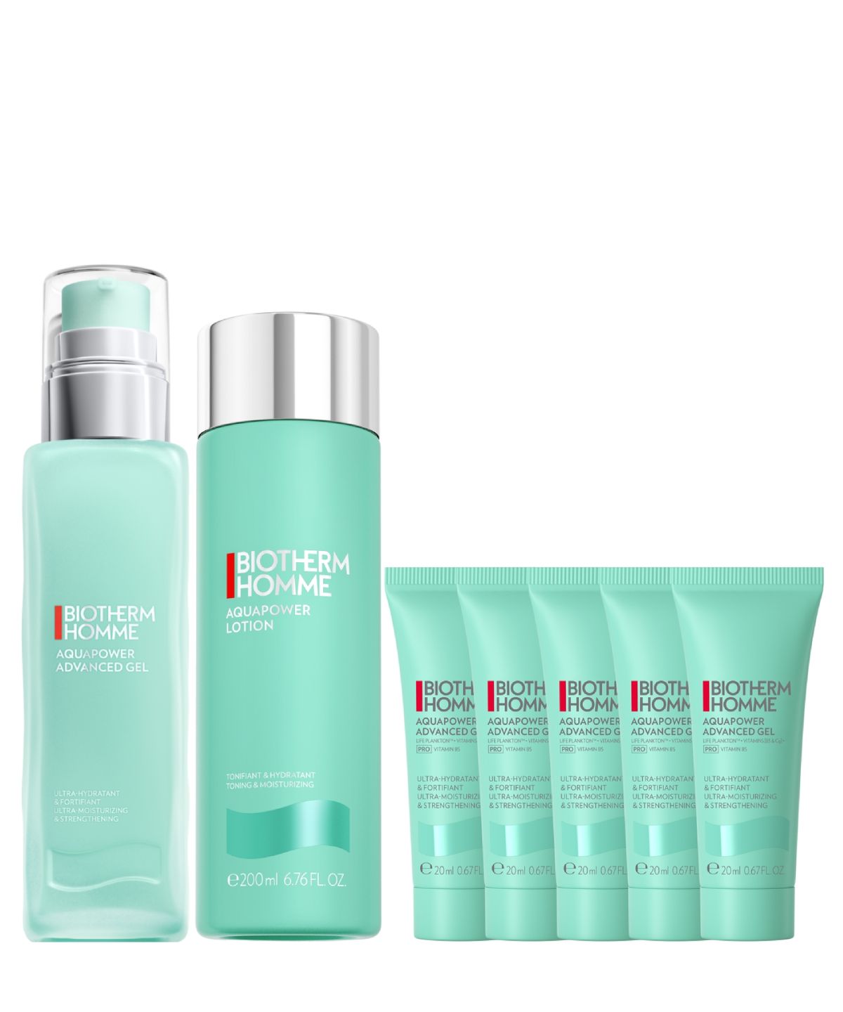 비오템(BIOTHERM) [토너+로션] 아쿠아파워 2-STEP 세트(+젤 PRO 100ml 증정)