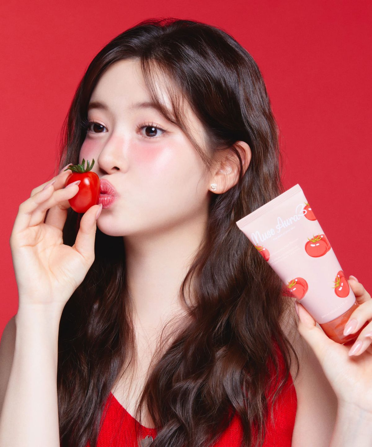 뮤즈아우라(MUSE AURA) 생생 토마포잉 팩 클렌저 120ml