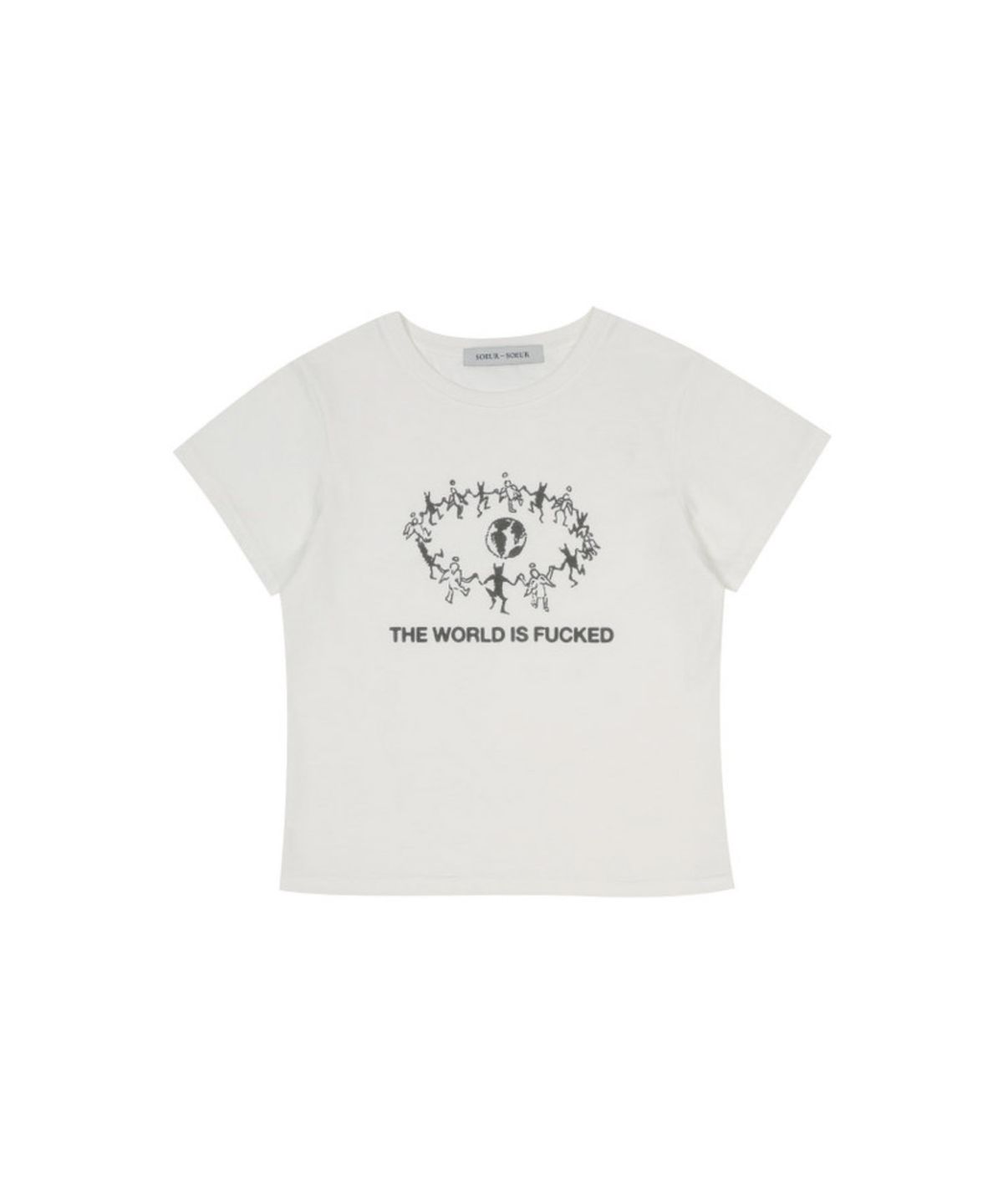 마이닝 컬렉터(MININGCOLLECTOR) WORLD TOP-off white