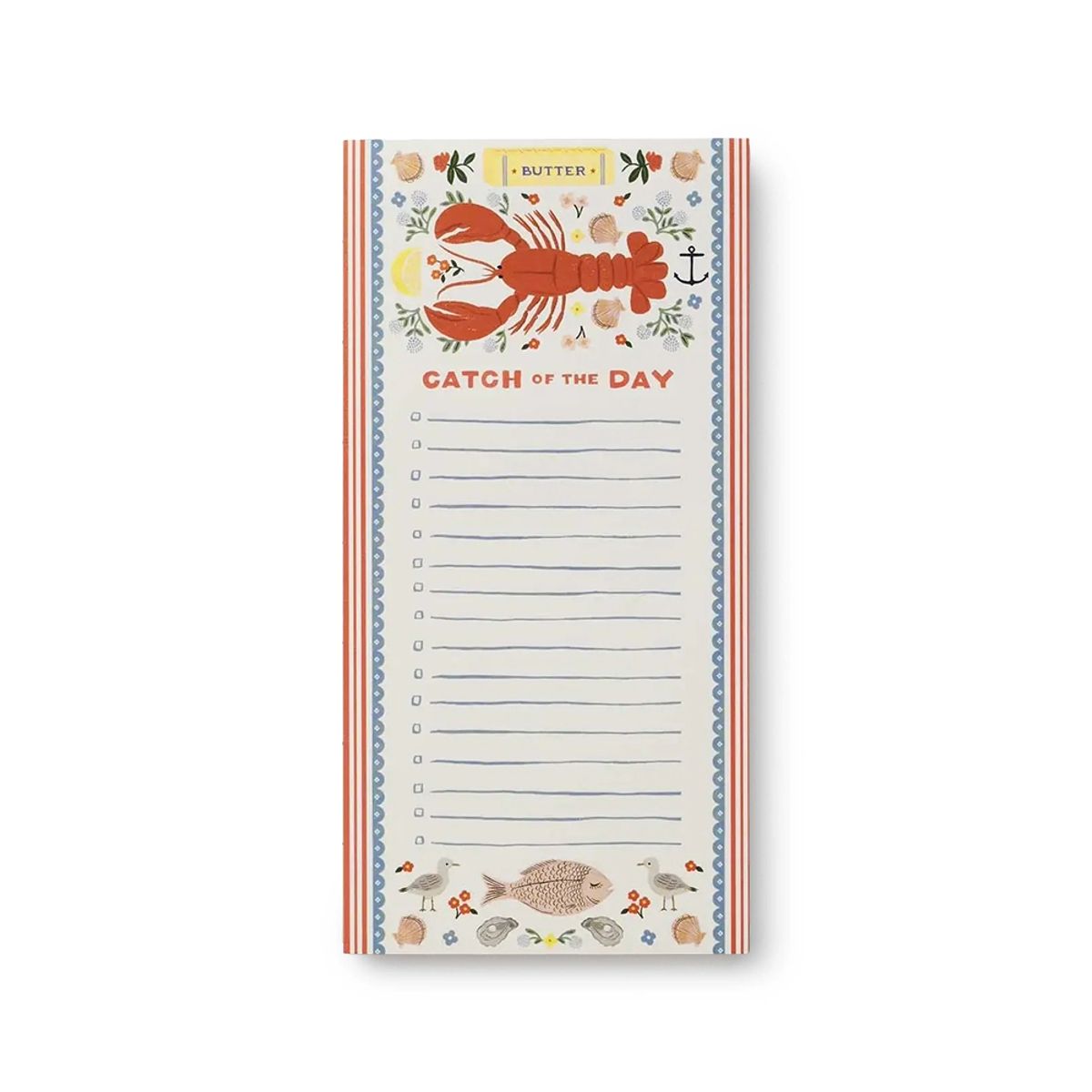 라이플 페이퍼(RIFLE PAPER) Seaside Market List 마켓 패드