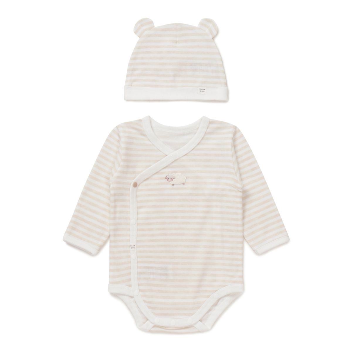블루독 베이비(BLUEDOGBABY) 코지메이배내바디수트 (46A70-040-02)