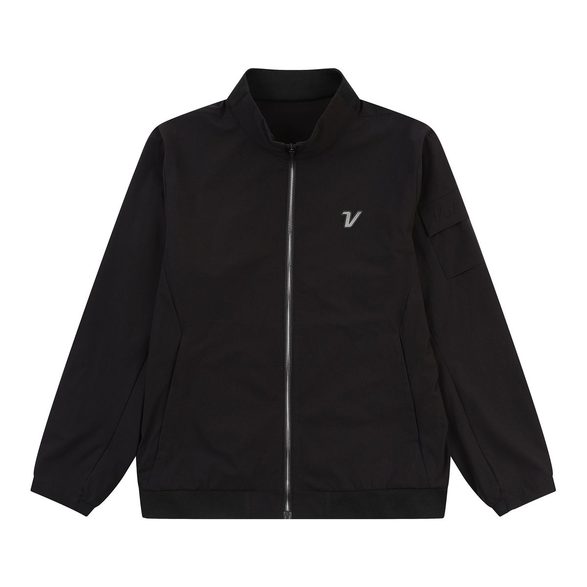 볼빅 골프웨어(VOLVIK GOLFWEAR) 남성 골프 에센셜 부르종 점퍼 VMWBP291_BK