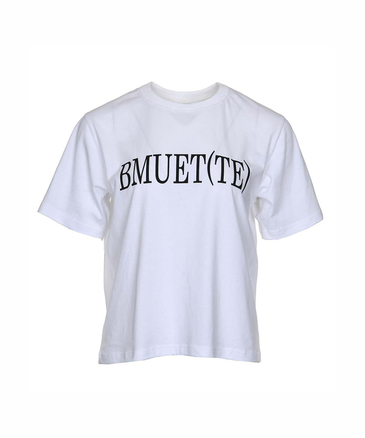 비뮈에트(BMUETTE) 비뮈에트 로고 티셔트 화이트