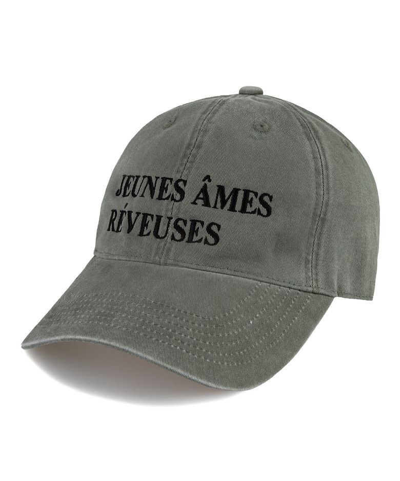 JEUNES AMES 카치온 볼캡-카키
