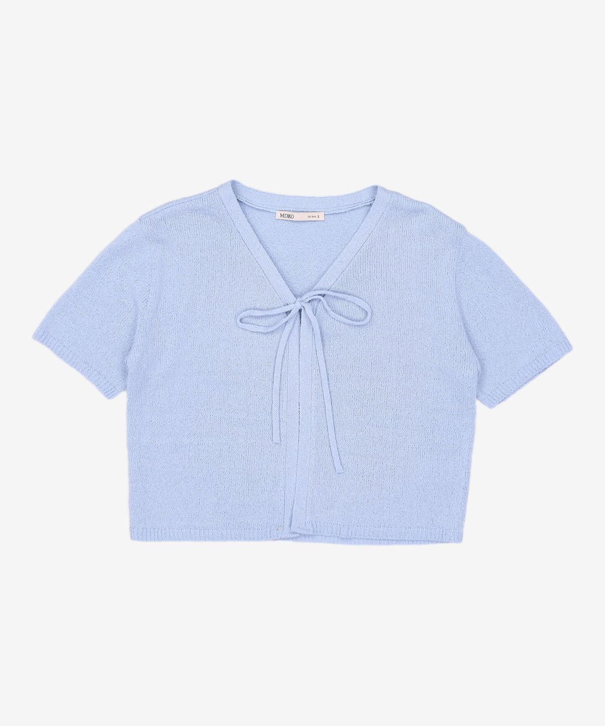 미쏘(MIXXO) 부클 리본 가디건_MIWCKE524T S
