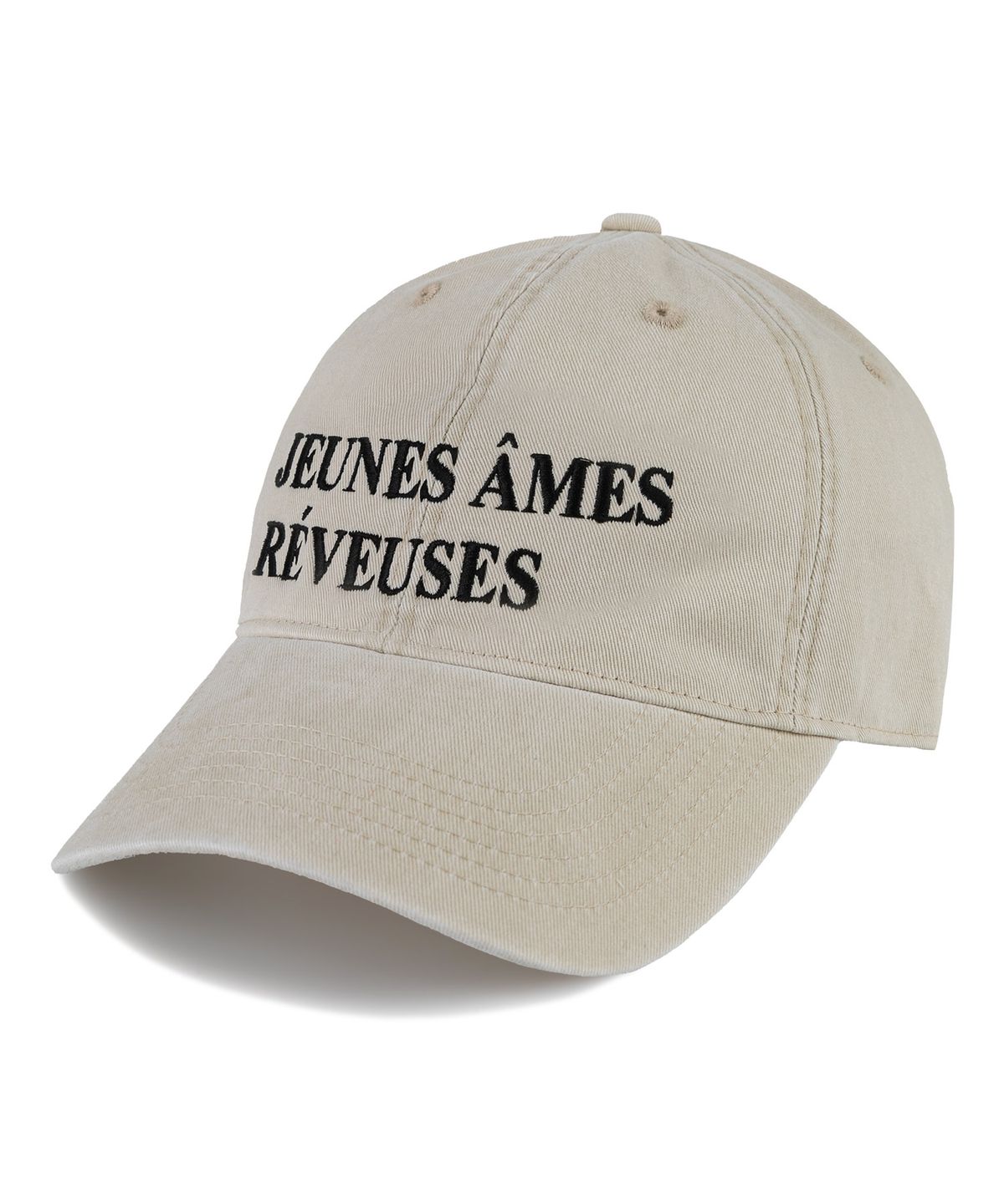윅(WICK) JEUNES AMES 카치온 볼캡-라이트베이지