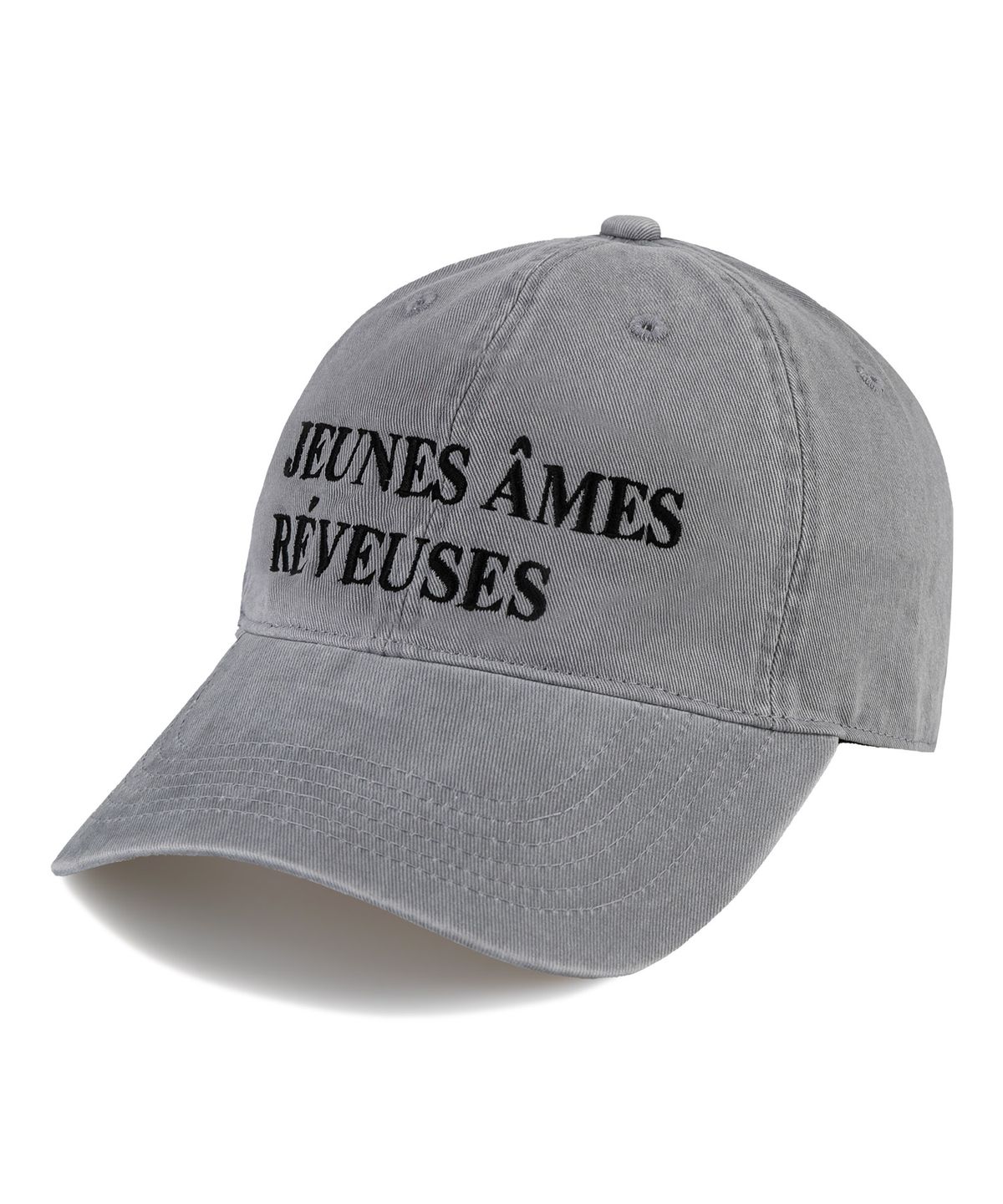 윅(WICK) JEUNES AMES 카치온 볼캡-그레이