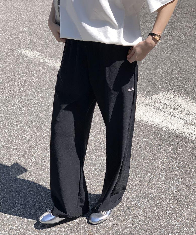 Air Touch Wide Fit Pants(와이드핏) _ BLACK
