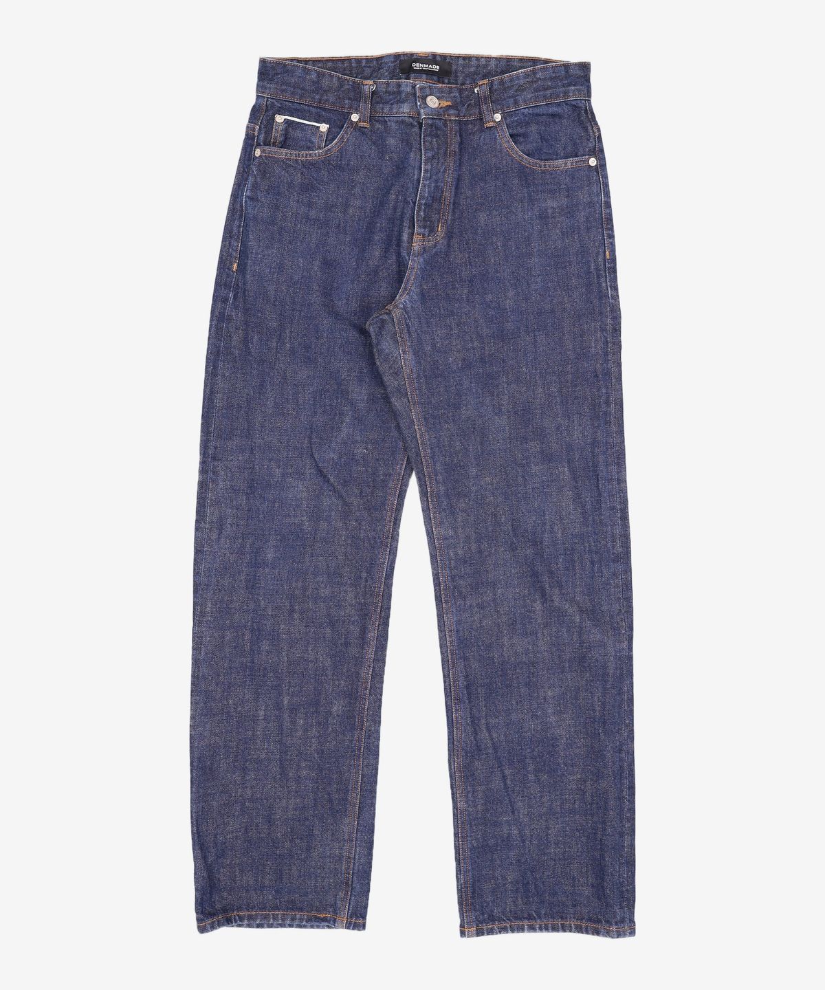 덴메이드(DENMADE) (WOMEN) DEN0861 Selvedge Wide Fit (Mid Indigo) M