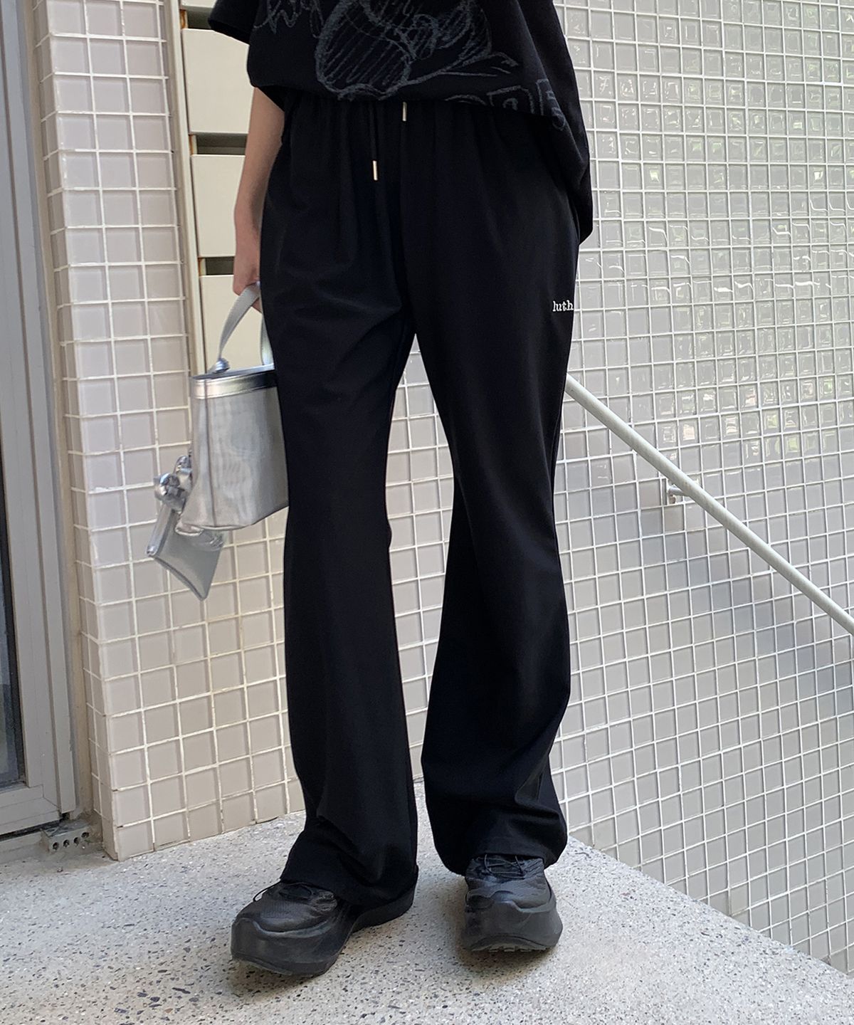 루스프로덕트(LUTHPRODUCT) Air Touch Pants Flare Fit(플레어핏) _ BLACK