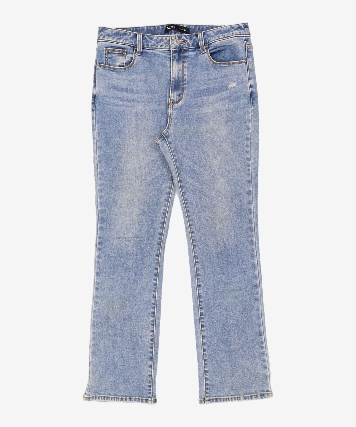 미쏘(MIXXO) 기모데님 슬림 부츠컷 MIWTJB104J 28