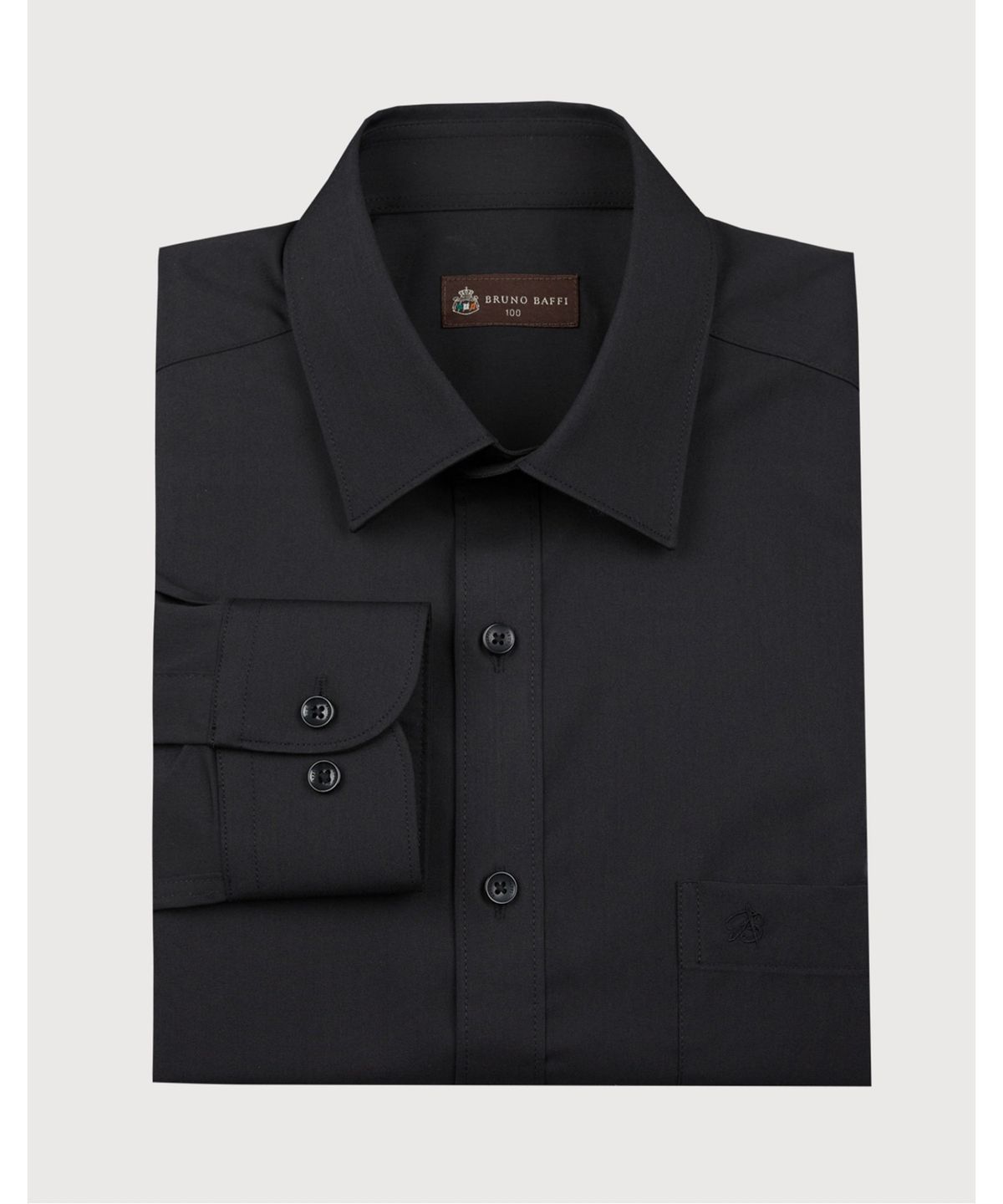 브루노바피(BRUNOBAFFI) 클래식 사계절 드레스 셔츠_MACTL4YC421