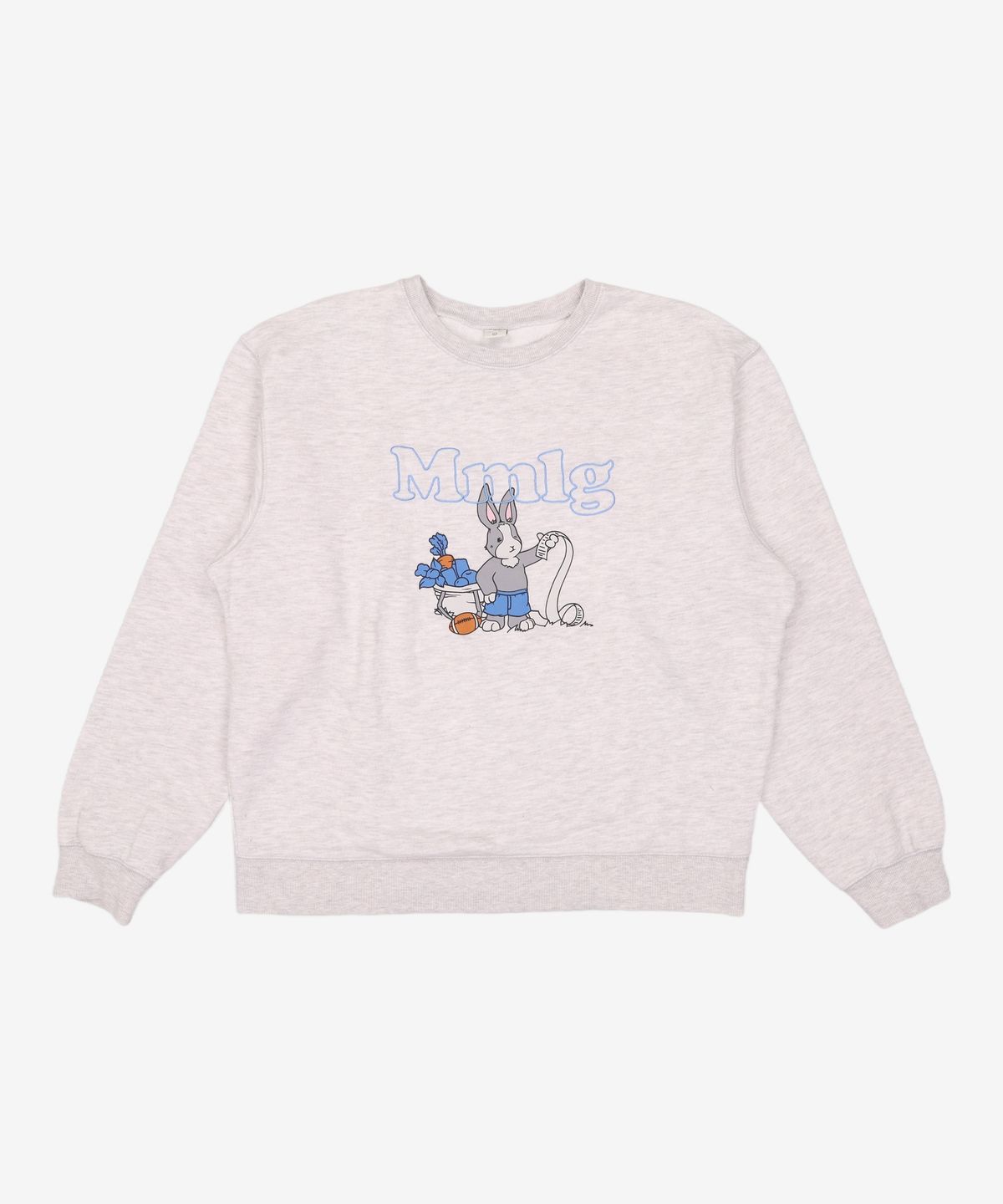 엠엠엘지(MMLG) [Mmlg] DAY OFF MELGE SWEAT (ASH GREY) L