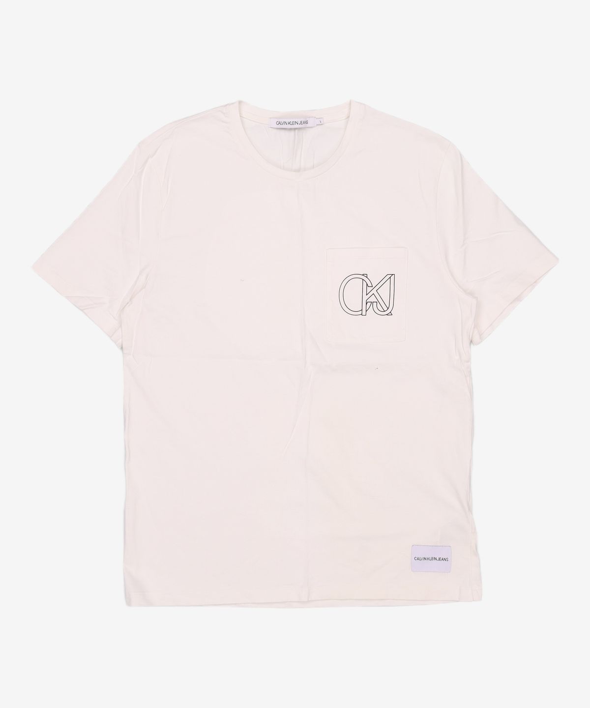 캘빈클라인 진(CALVIN KLEIN JEANS) 반소매 티셔츠 L