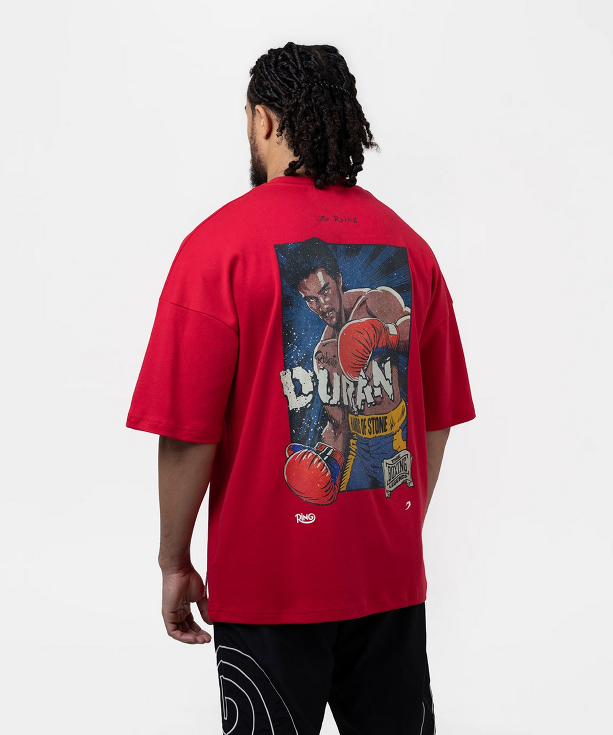 복스로(BOXRAW) 링 x 복스로 로베르토 두란 오버사이즈 티셔츠  RING-RD-TS
