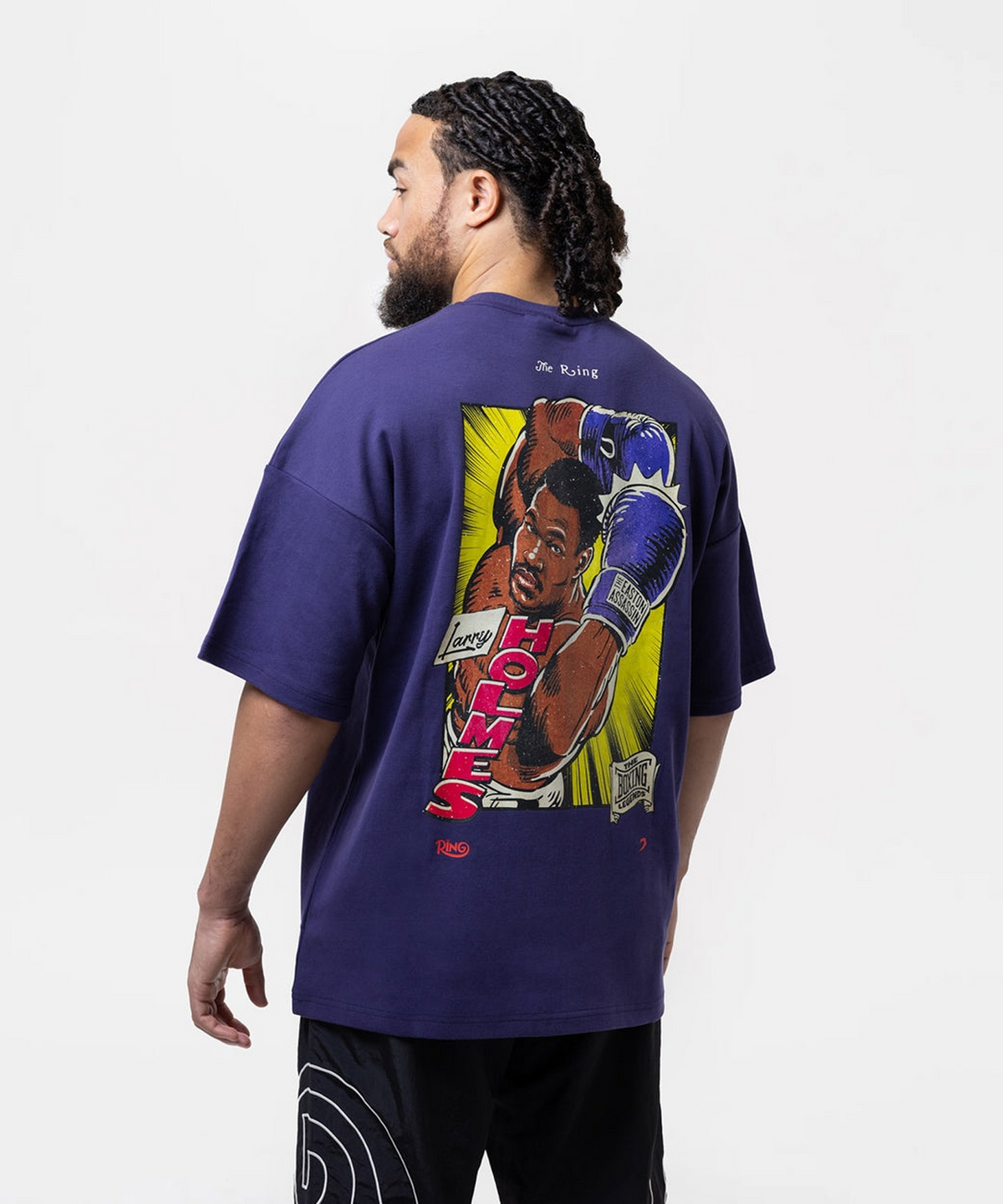 복스로(BOXRAW) 링 x 복스로 래리 홈즈 오버사이즈 티셔츠 RING-LH-TS