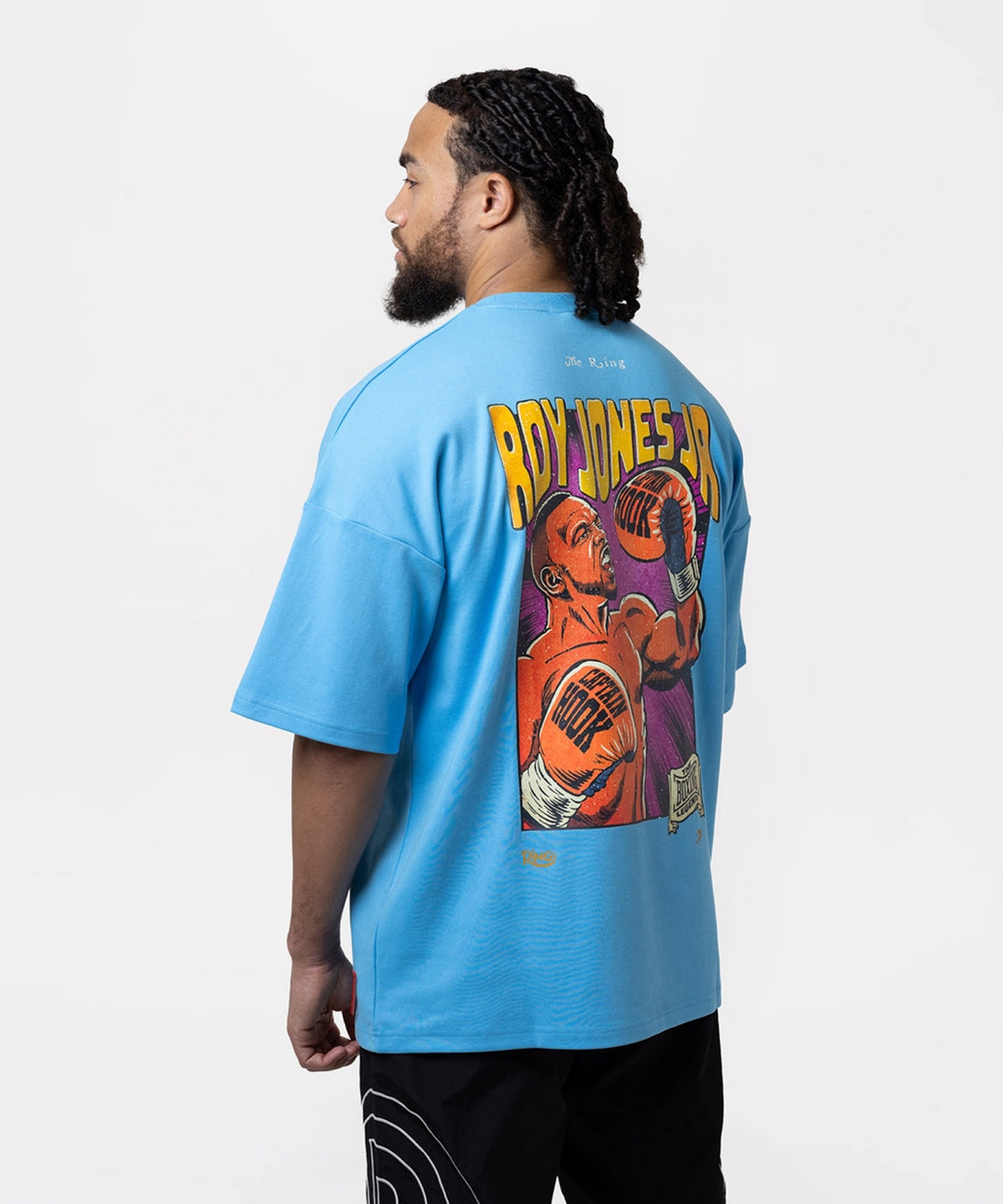 복스로(BOXRAW) 링 x 복스로 로이 존스 주니어 오버사이즈 티셔츠  RING-RJJ-TS