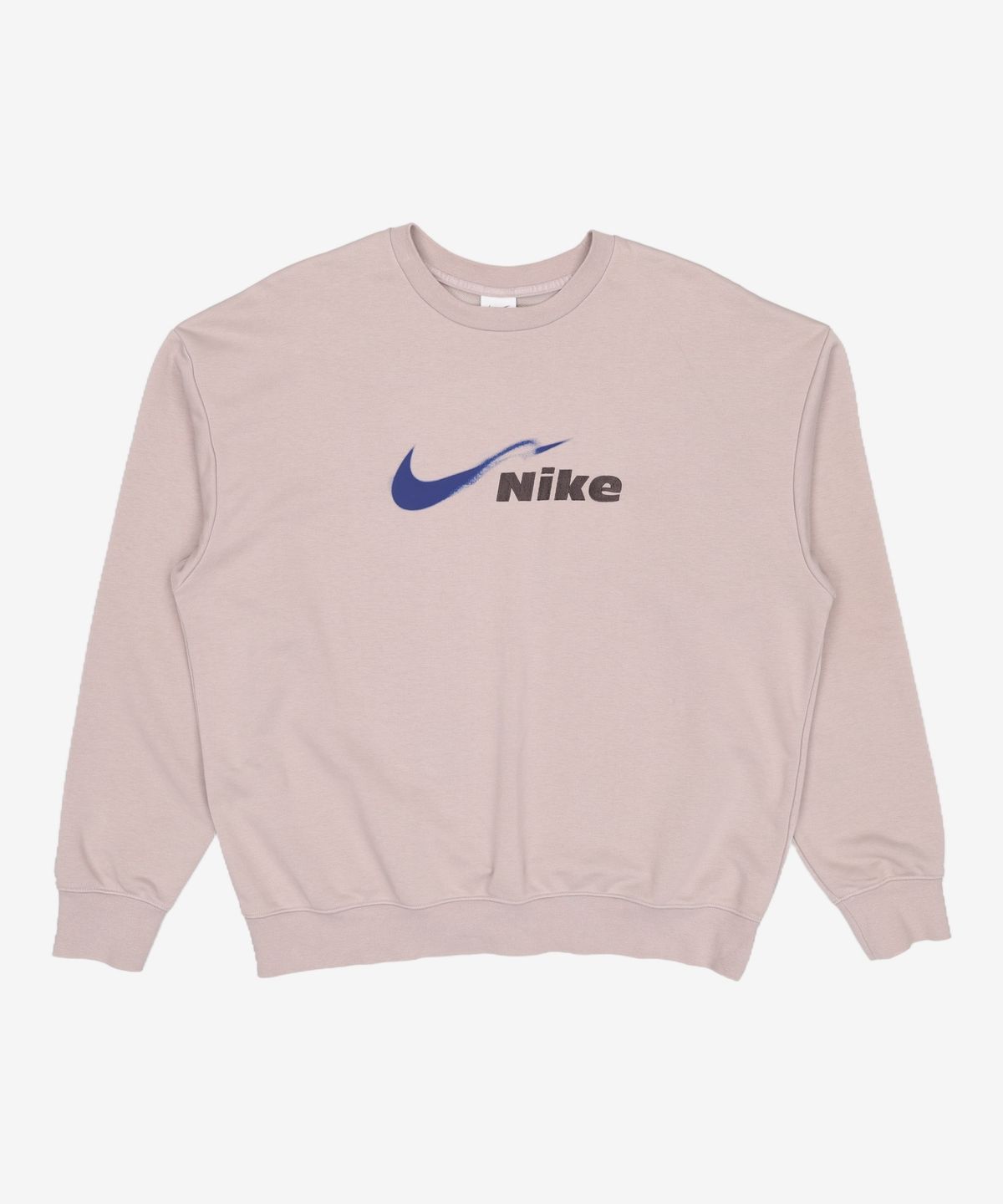 나이키(NIKE) 트랙 클럽 드라이 핏 플리스 러닝 크루넥 스웨트셔츠 M - 칼리지 그레이:블루 보이드:미디엄 애쉬 / HV4880-009 XL
