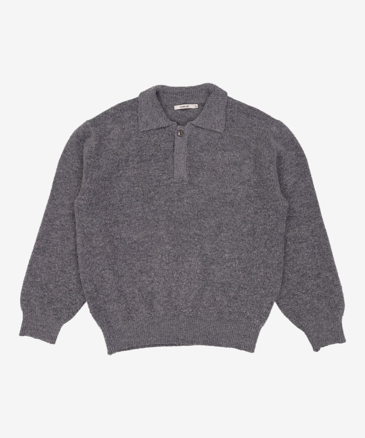 키뮤어(KIIMUIR) (6 COLOR) 소프트 울(WOOL) 카라 니트 XL