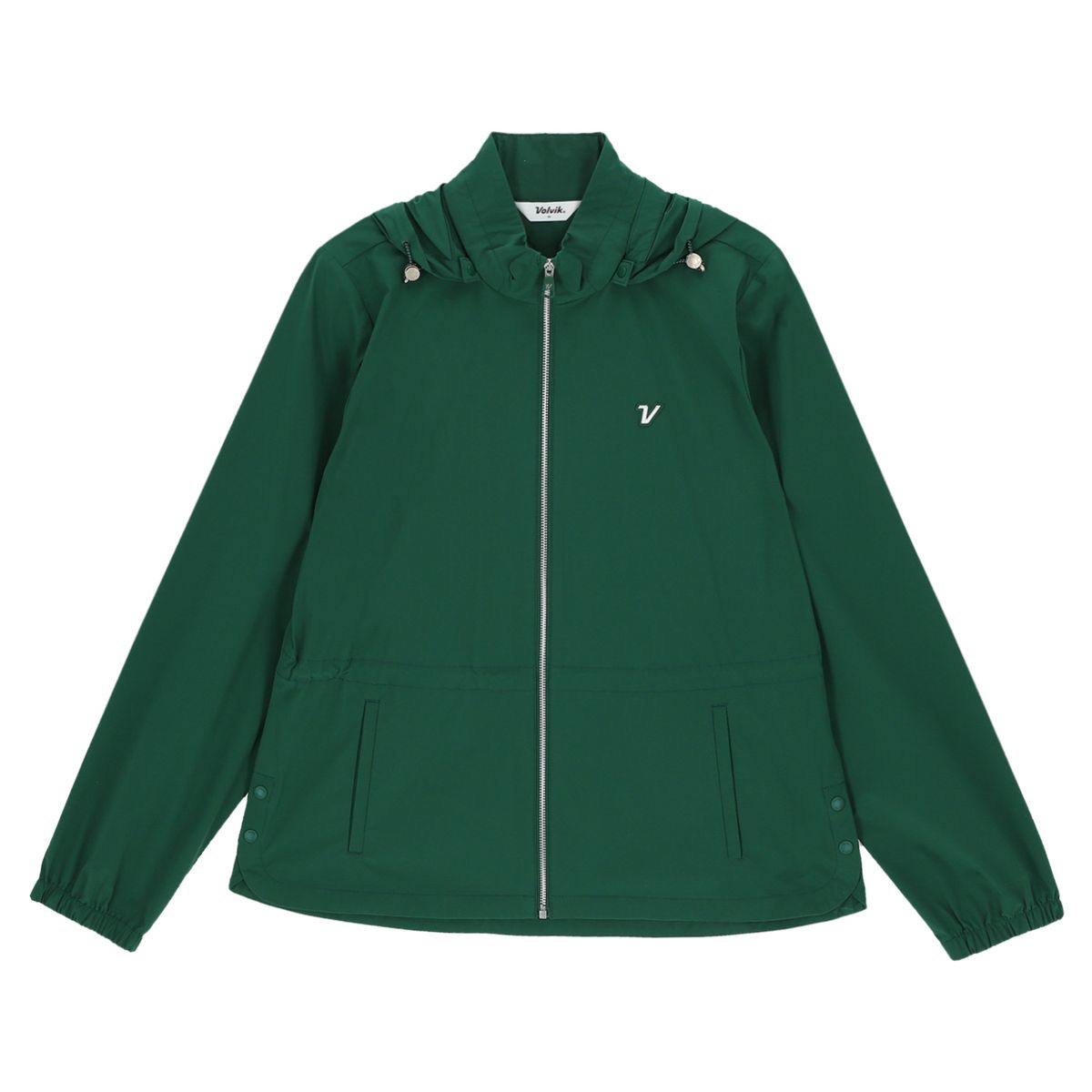 볼빅 골프웨어(VOLVIK GOLFWEAR) 여성 [STD]허리스트링 후드 바람막이점퍼 VLWBQ291_DE