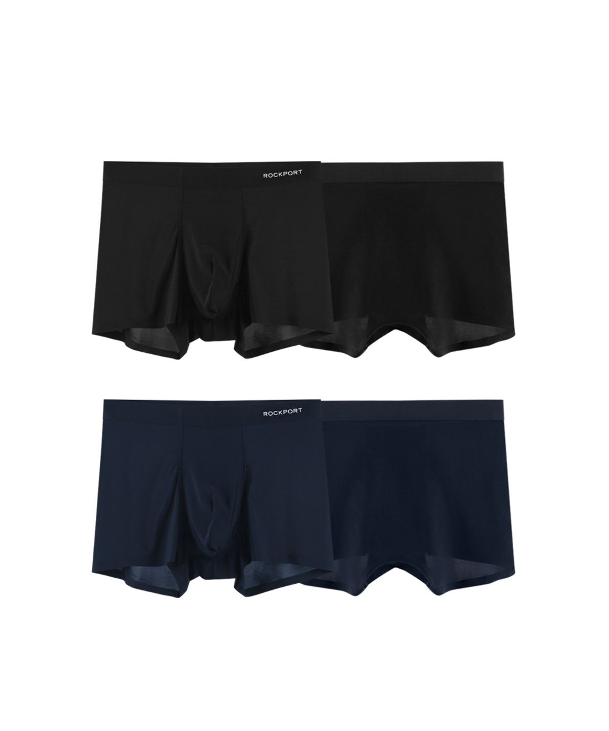 락포트 양말(ROCKPORTSOCKS) [4PACK] 남성 심리스 드로즈