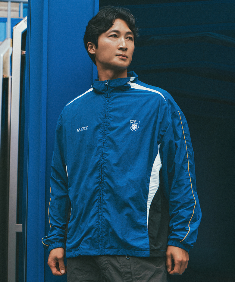 [울산 HD FC] 배색 윈드브레이커(Dark Blue)_SPJJG37U01