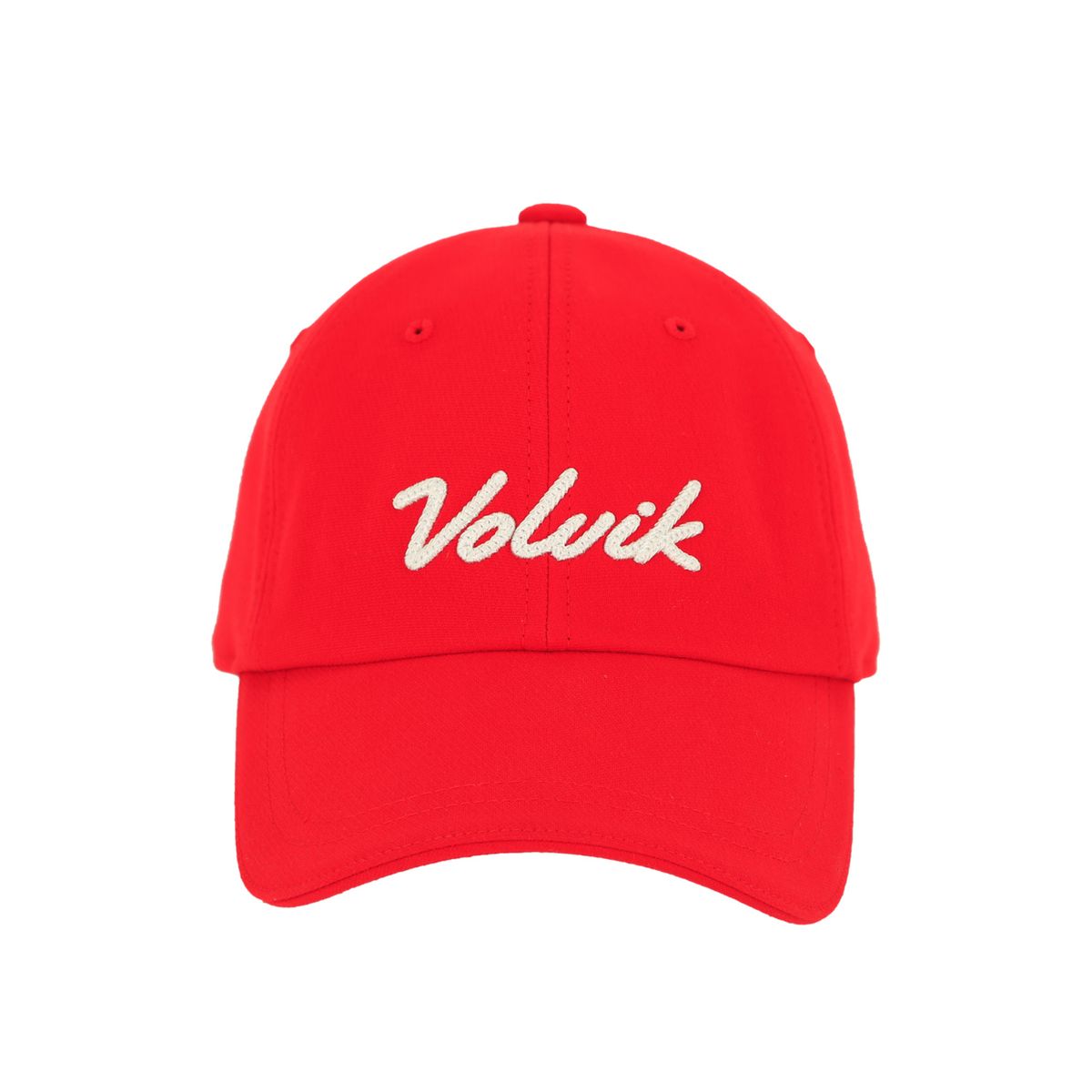 볼빅 골프웨어(VOLVIK GOLFWEAR) 여성 골프 볼륨 자수 캡 VLAPP201_RE