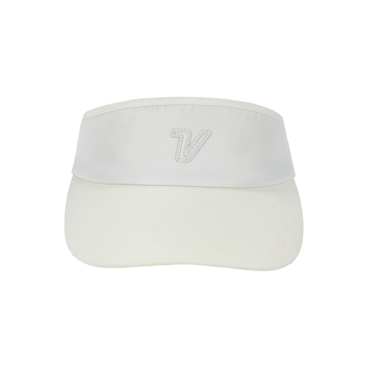 볼빅 골프웨어(VOLVIK GOLFWEAR) 여성 [STD]리본 탈부척 바이저 VLAPQ381_OW