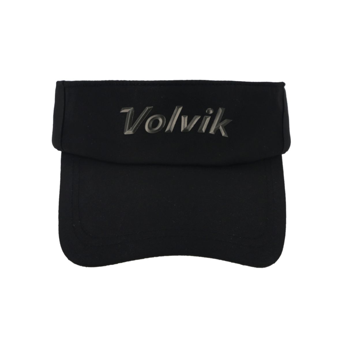 볼빅 골프웨어(VOLVIK GOLFWEAR) 남성 [STD]로고 포인트 바이저 VMAPQ381_BK