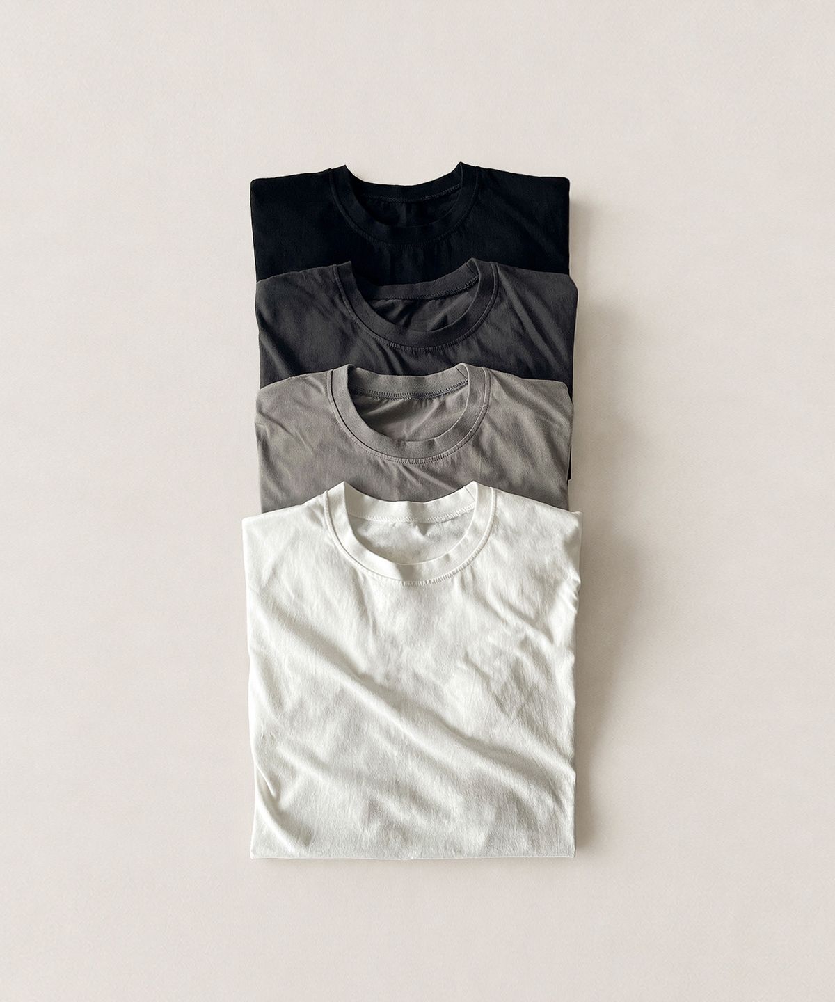 투오(TUO) [2PACK] BASIC SEMI LOOSE FIT SOFT COTTON TEE · 베이직 세미 루즈핏 소프트 코튼티 (11color)