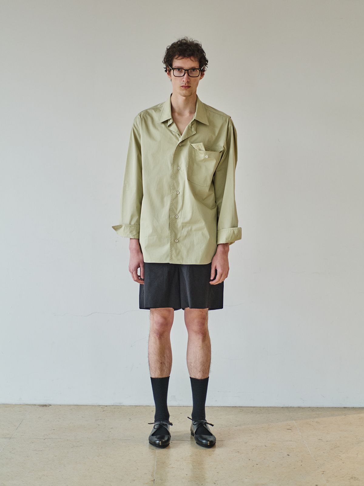 너버스(NERVOUS) SIGNATURE SHIRT _ light green