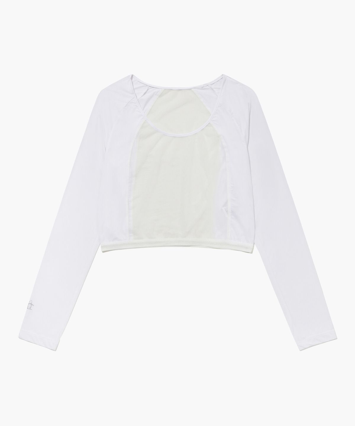 먼싱웨어(MUNSINGWEAR) [ANTI-UV] 여성 냉감 메쉬 볼레로 화이트 MR322LCM71