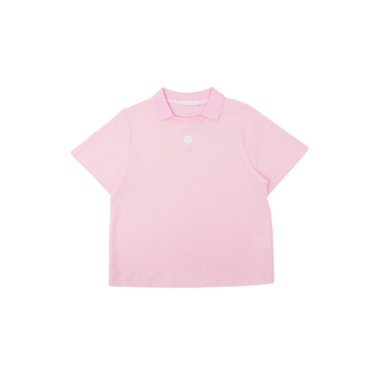 피브비(PIV’VEE) Pivvee Club Round neck PK Shirt (bubble pink)