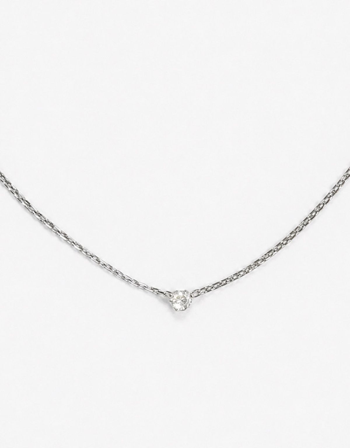 카인더베이비(KINDABABY) [선물 포장]petite solitaire necklace - 925 silver