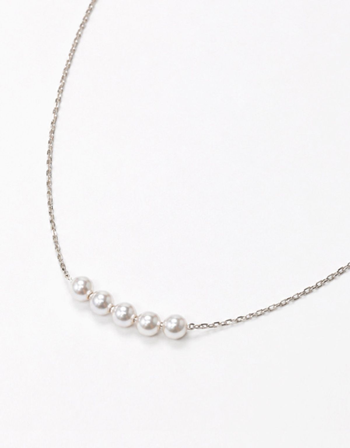 카인더베이비(KINDABABY) [선물 포장]Pearl Dew Necklace - 925 silver