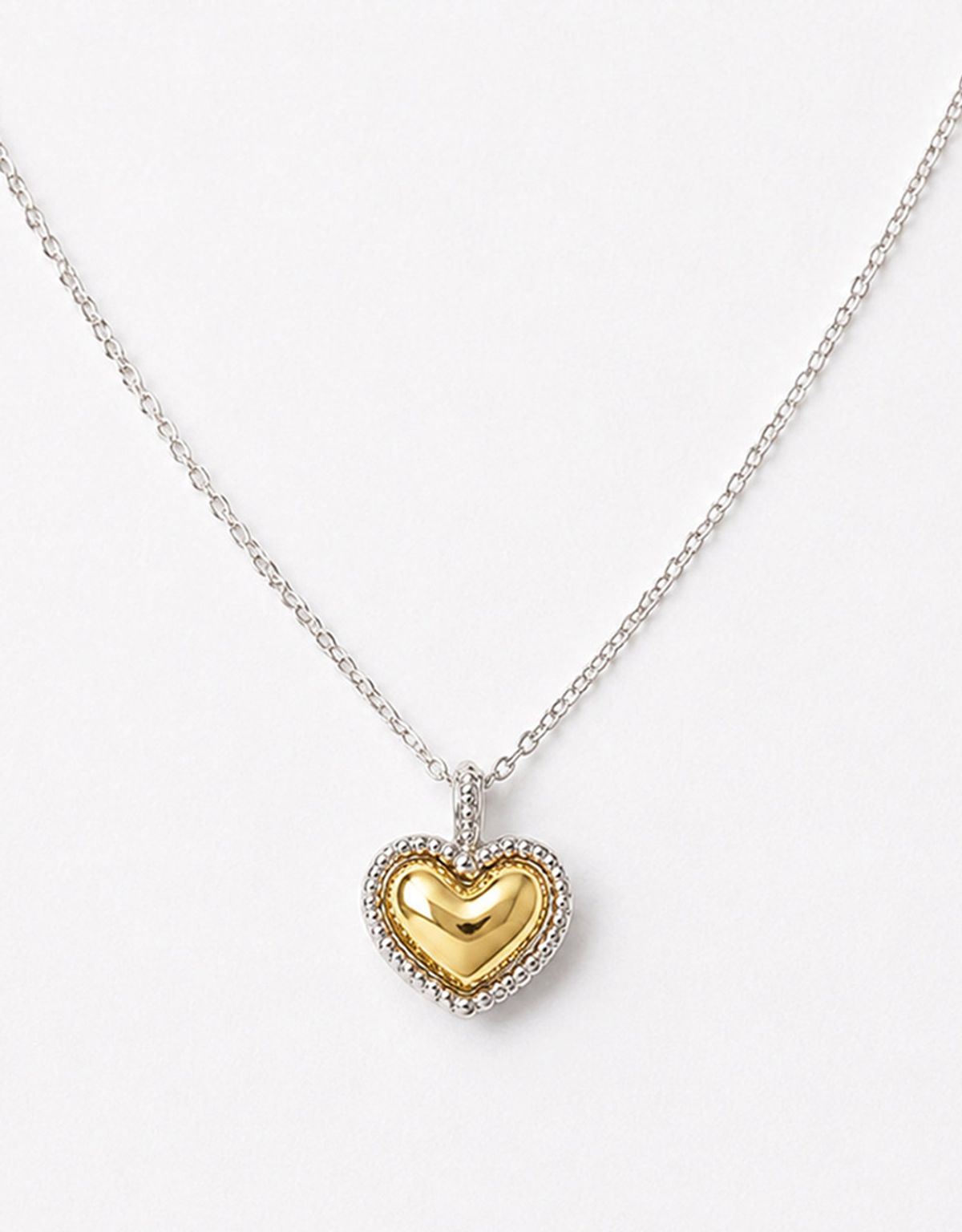 카인더베이비(KINDABABY) [선물 포장]Dear Heart Necklace -silver - 925 silver
