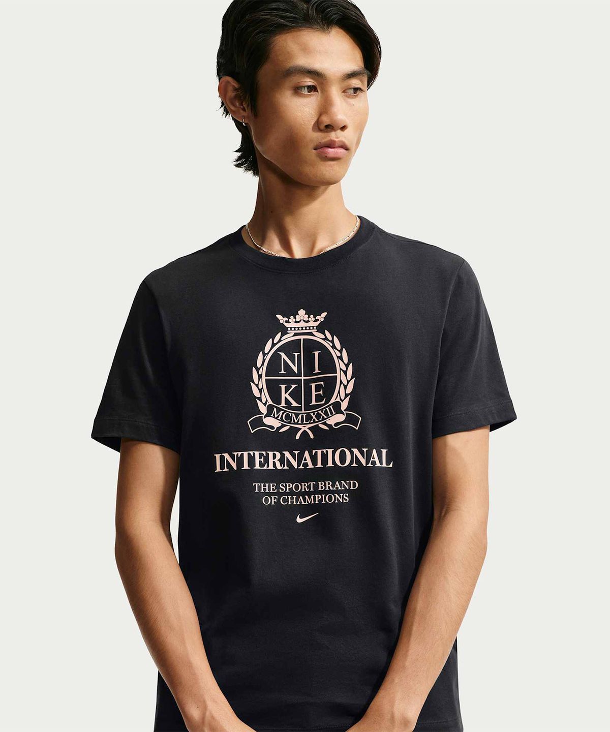 나이키(NIKE) 스포츠웨어 티셔츠 M - 블랙 / IM3750-010