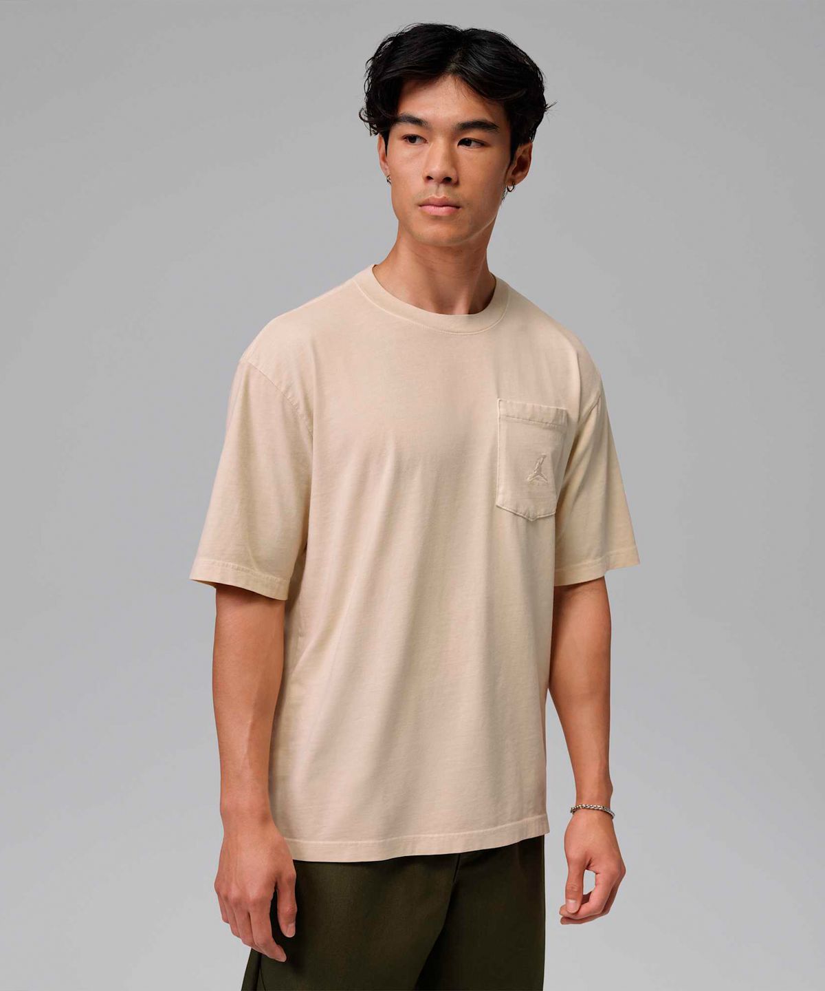 나이키(NIKE) 조던 브루클린 포켓 티셔츠 M - 레전드 라이트 브라운 / IM9980-203