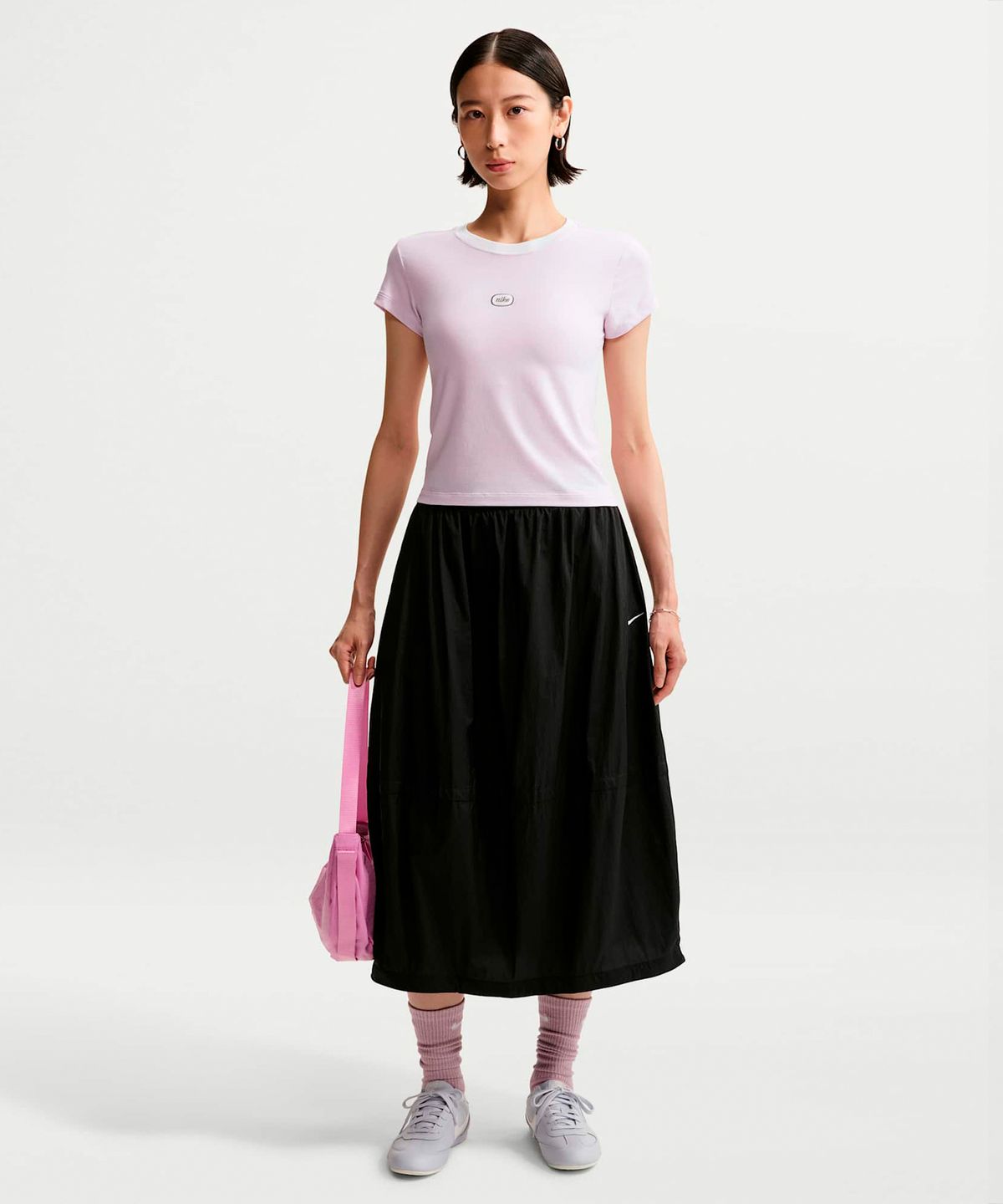 나이키(NIKE) 스포츠웨어 오버사이즈 경량 UV 스커트 W - 블랙:세일 / IU1986-010