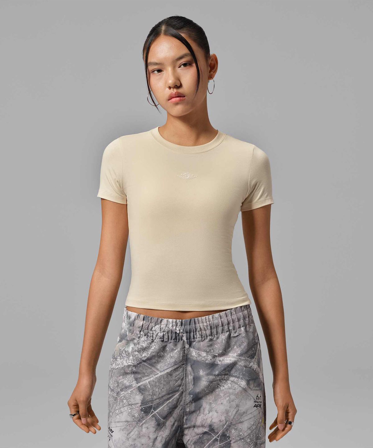 나이키(NIKE) 조던 플라이트 티셔츠 W - 펄 화이트 / IV5348-272