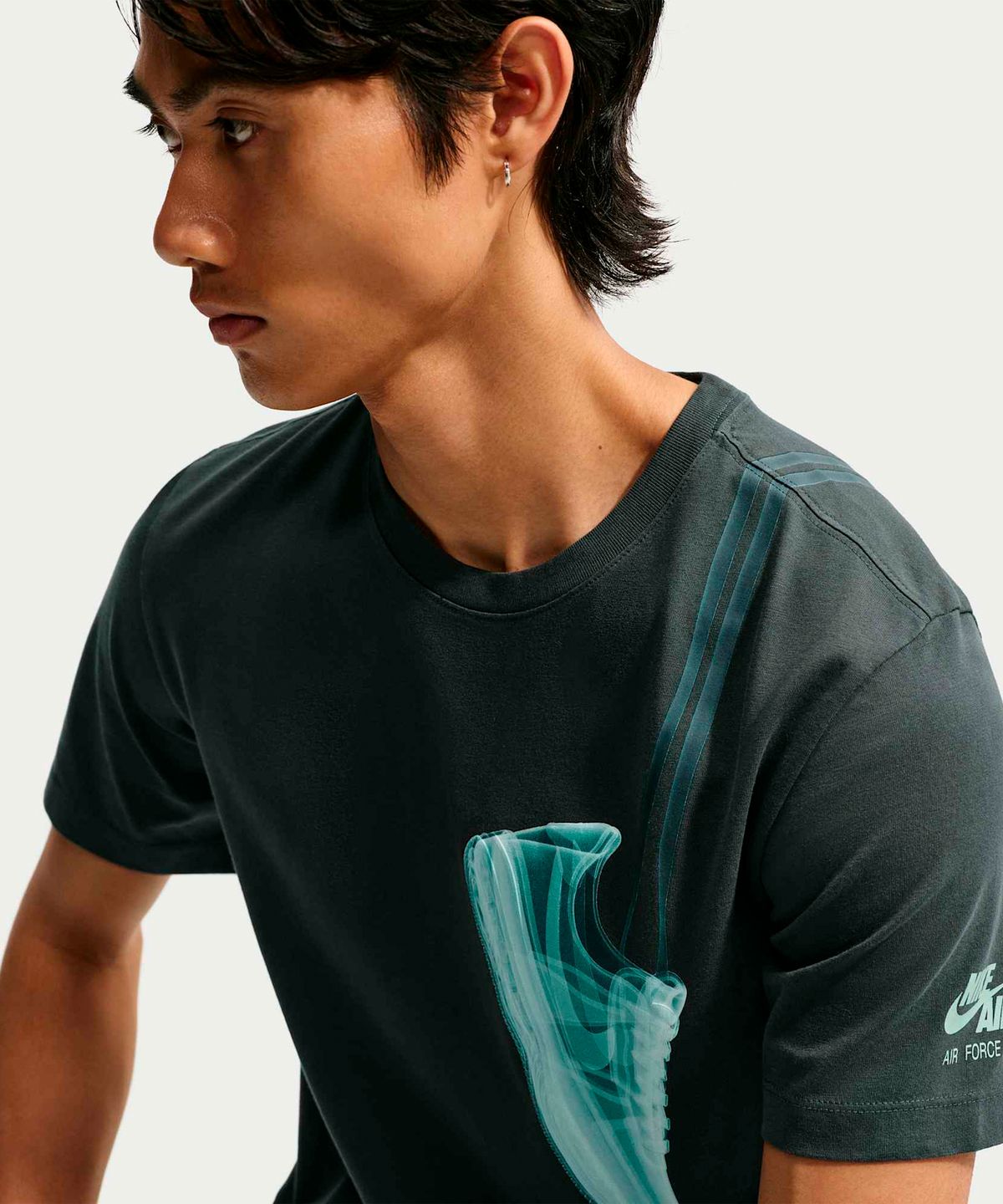 나이키(NIKE) 스포츠웨어 티셔츠 M - 앤트러사이트 / IW0965-060
