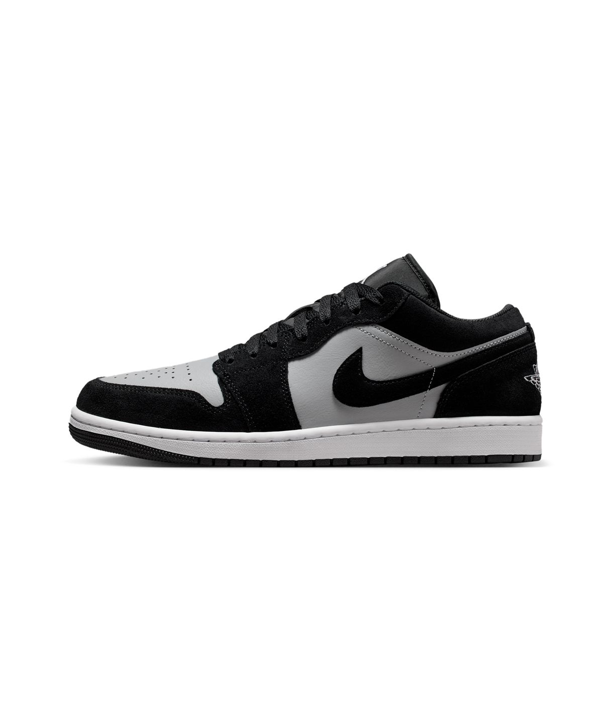 나이키(NIKE) 에어 조던 1 로우 M - 블랙:라이트 스모크 그레이:화이트 / 553558-048