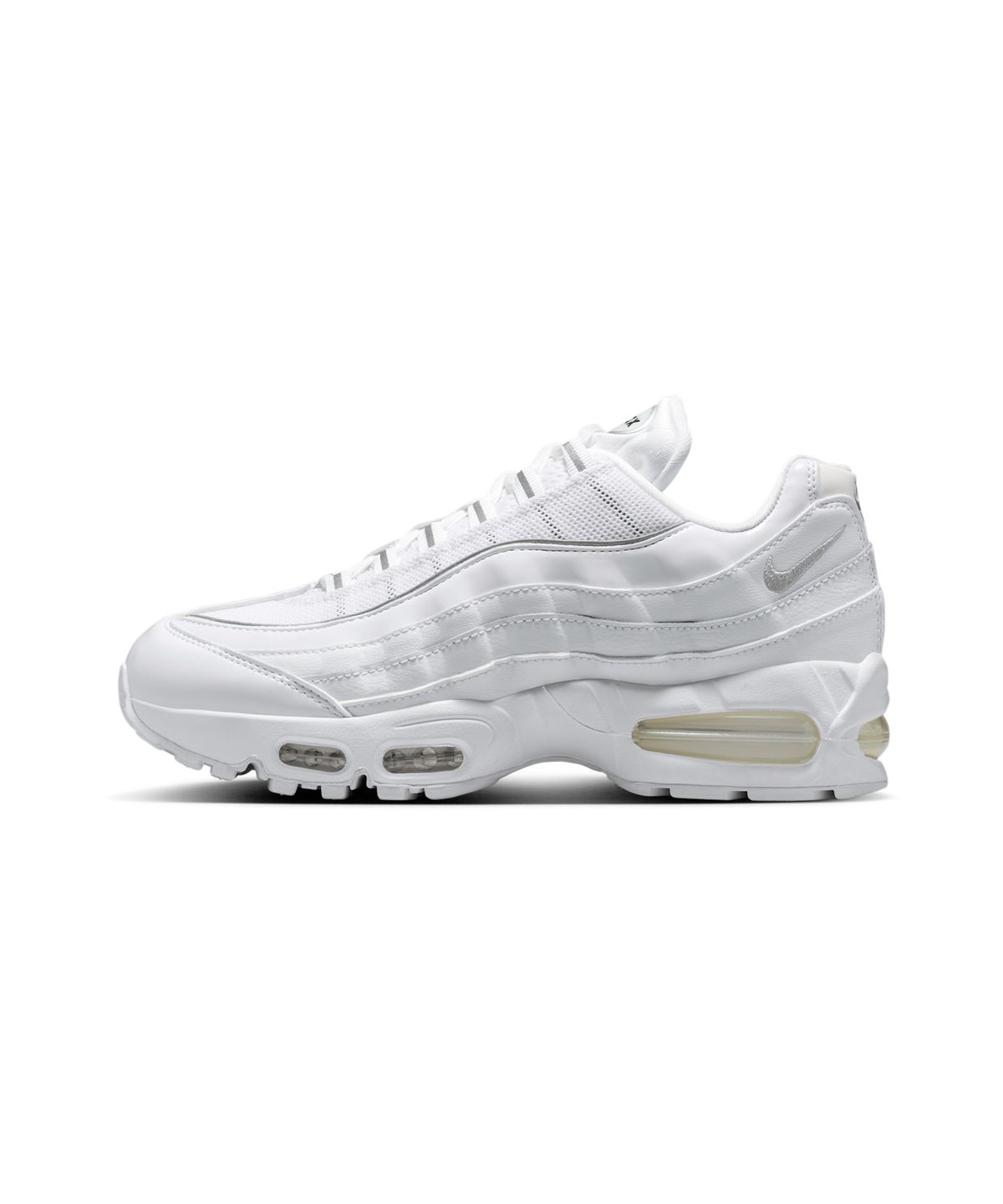 나이키(NIKE) 에어 맥스 95 빅 버블 W - 화이트:블랙:리플렉트 실버:메탈릭 실버 / IB6397-100