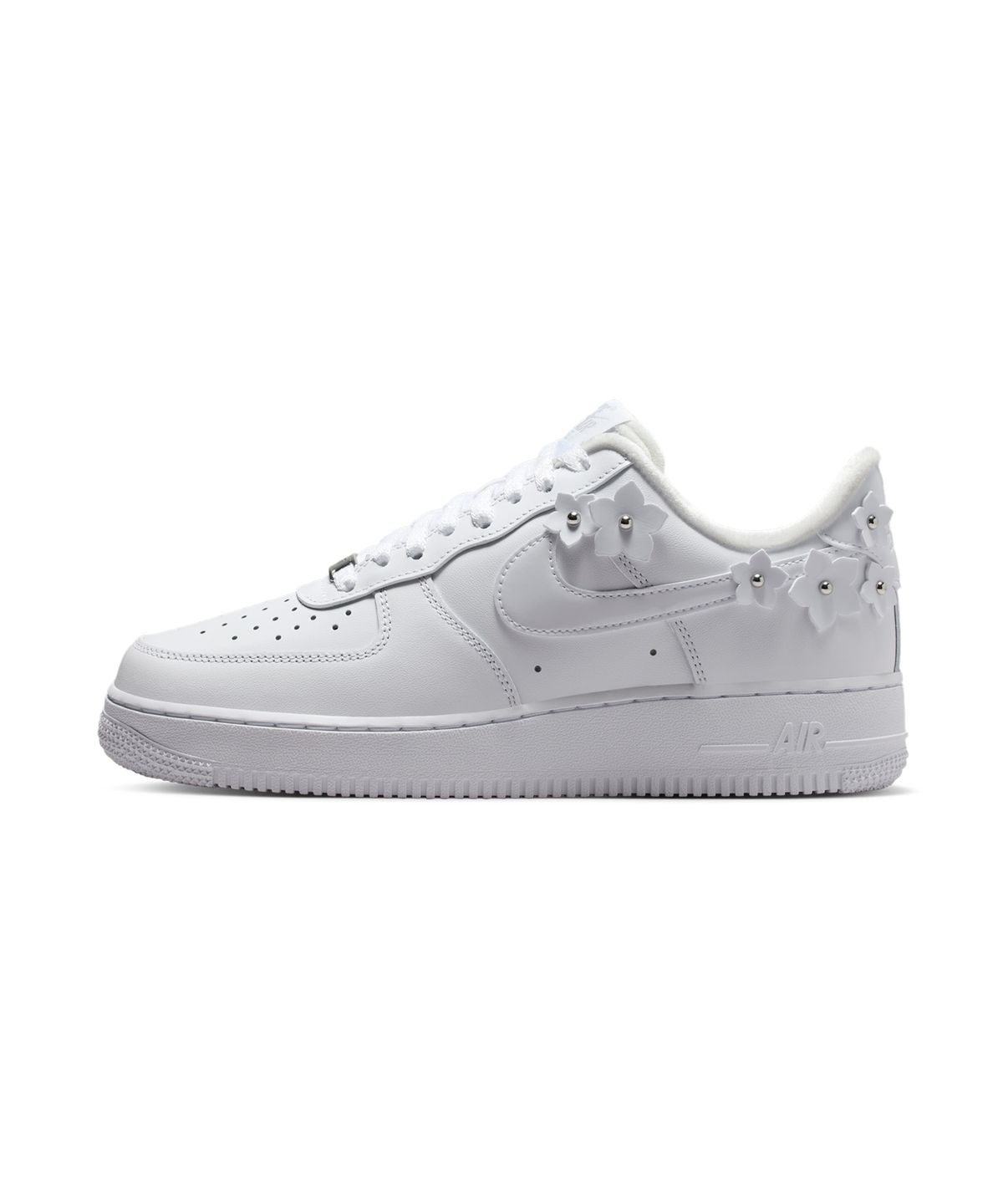 나이키(NIKE) 에어 포스 1 07 플로레트 W - 화이트:울프 그레이:메탈릭 실버:화이트 / IR8637-100