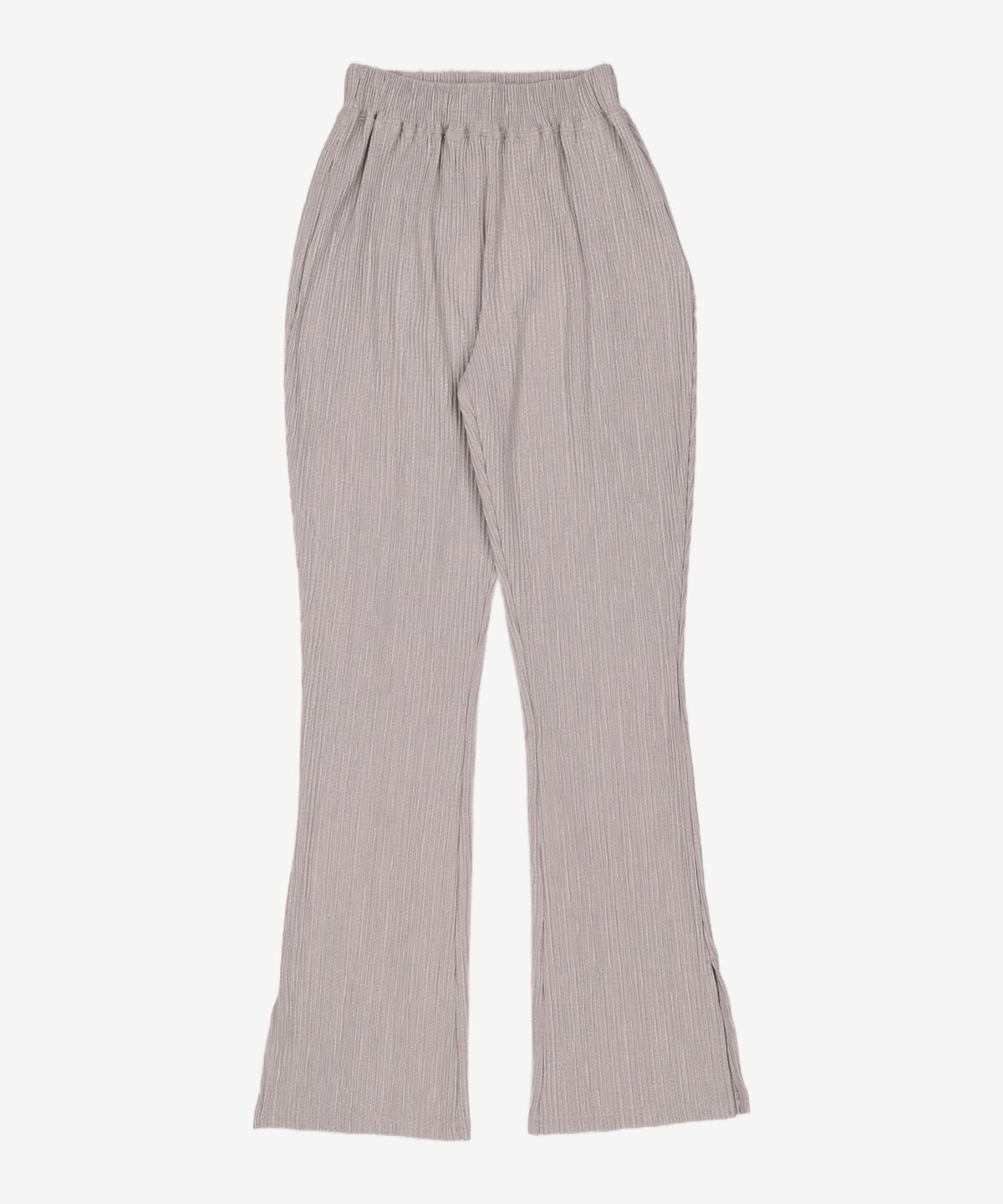 포에브(POEV) Hazy Pattern Leggings Pants - Light Grey FREE