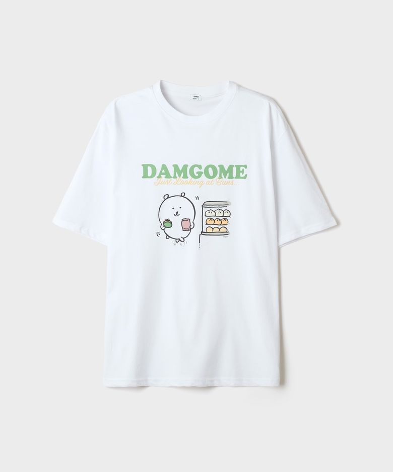 [담곰이] 반팔 티셔츠(White)_SPRLG25U01