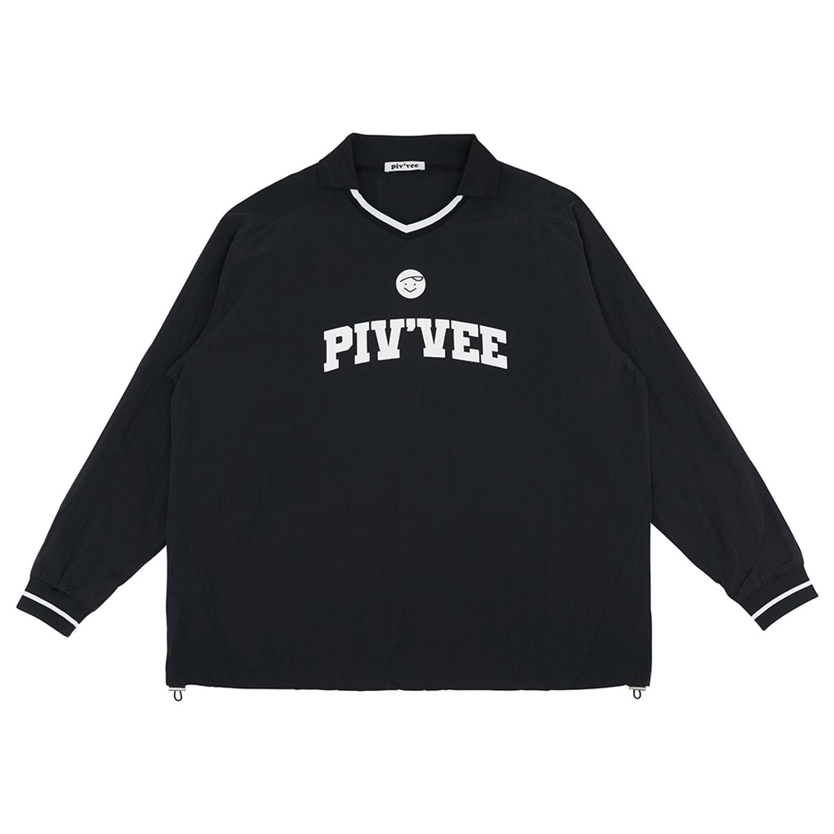 피브비(PIV’VEE) Sporty nylon collar neck piste (ebony black)