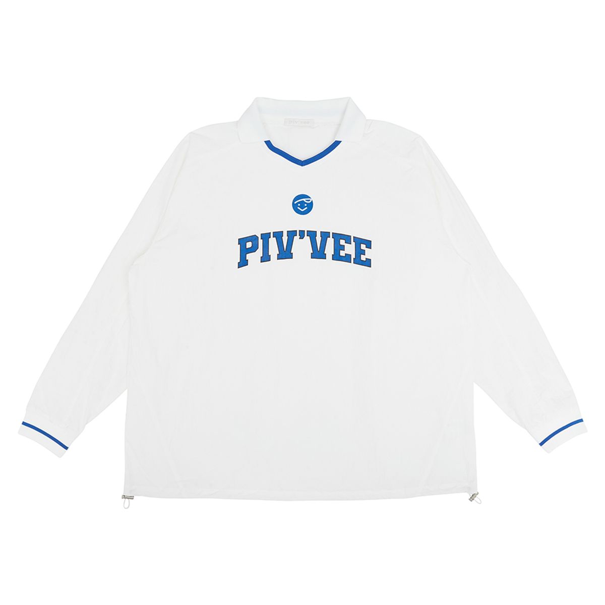 피브비(PIV’VEE) Sporty nylon collar neck piste (cloud white)