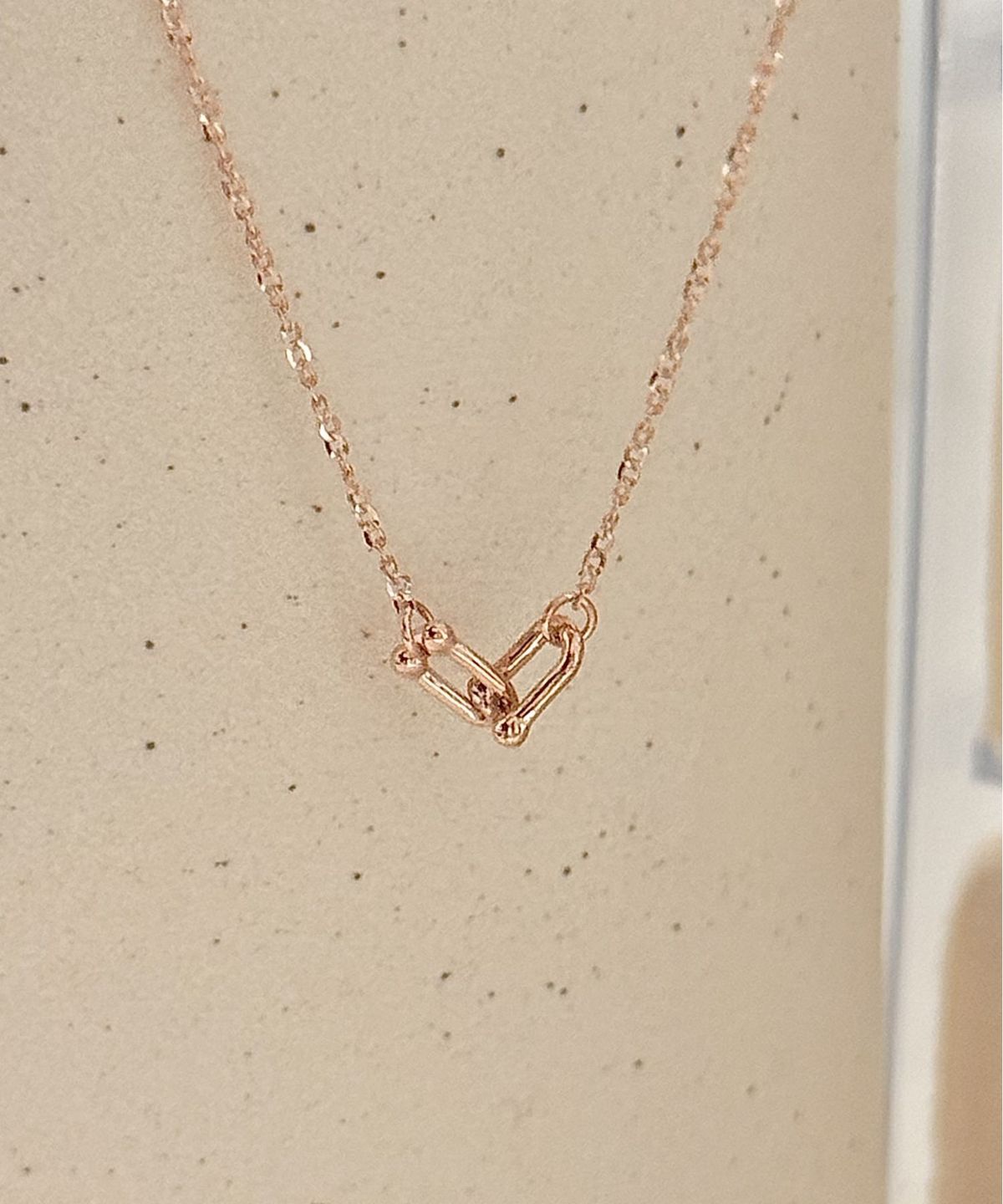 주디엔(JUDIEN) 14k 18k 볼 링크 꼬임 체인 목걸이